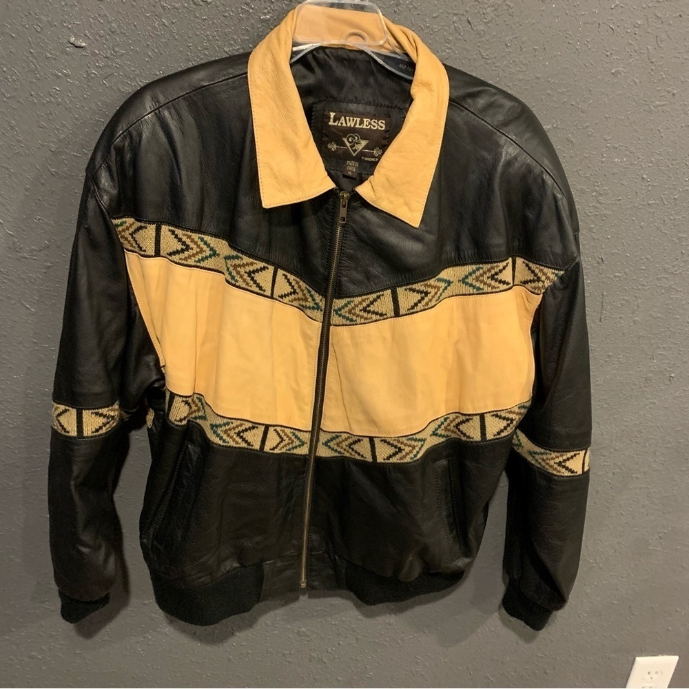 Men’s Lawless Western Leather Jacket